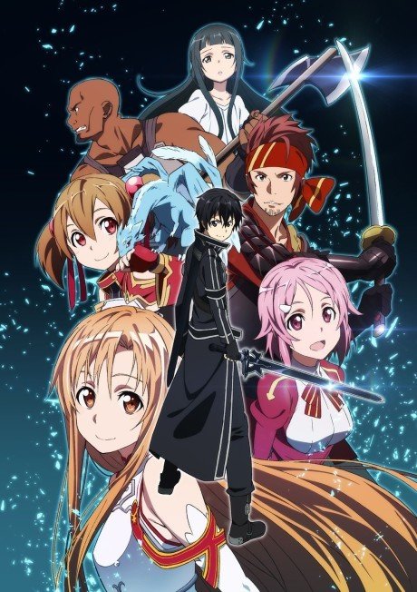 Sword Art Online - الملصق الرسمي للأنمي